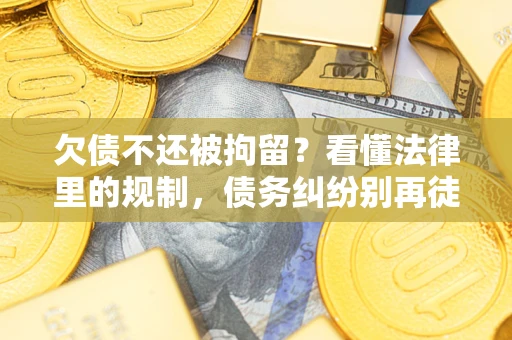 北京欠债不还被拘留？看懂法律里的规制，债务纠纷别再徒劳奔波