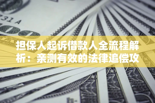北京担保人起诉借款人全流程解析：亲测有效的法律追偿攻略