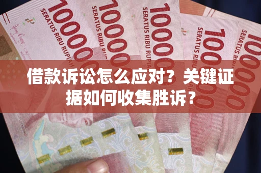 北京借款诉讼怎么应对？关键证据如何收集胜诉？